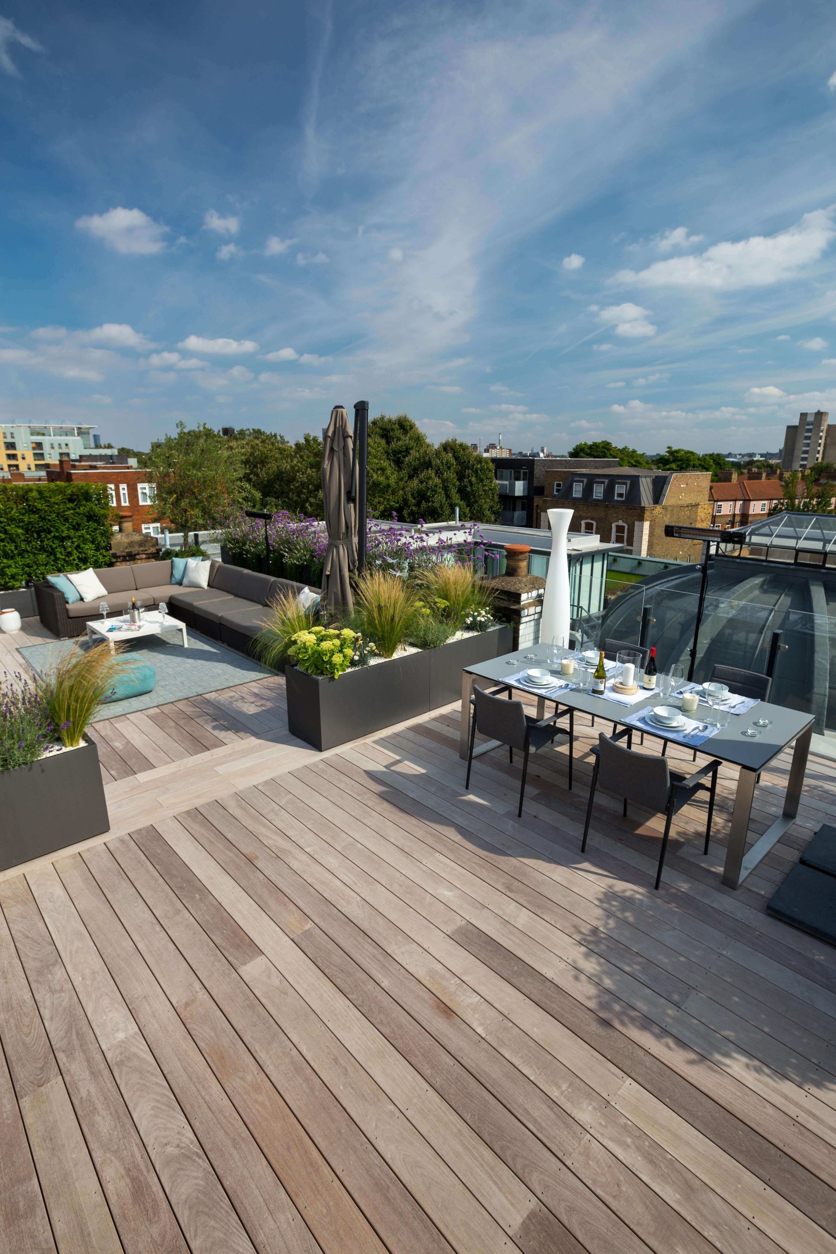 Roof Terrace Garden Builders Greenwich SE10